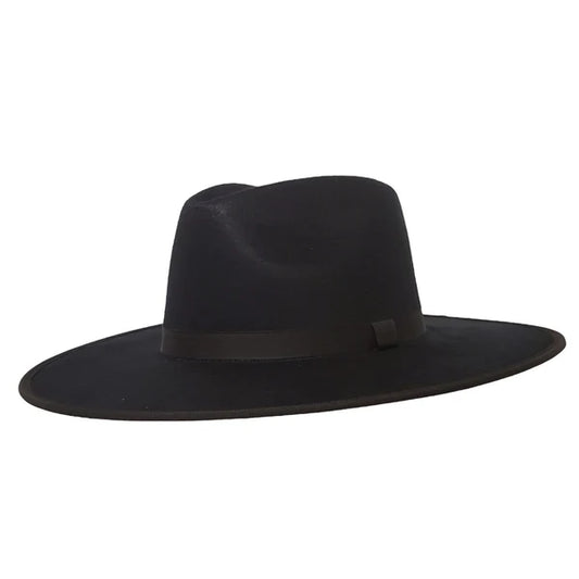 Black Wild West - Gamusa Customized Flat Brim Hat